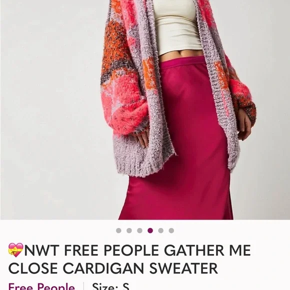 Free people gather me close cardi NWT - Picture 4 of 7